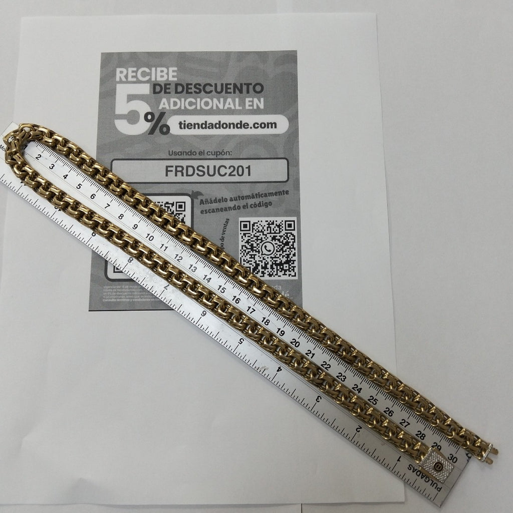 CADENA ORO 10 K 59.2 GRMS (SEMINUEVO)
