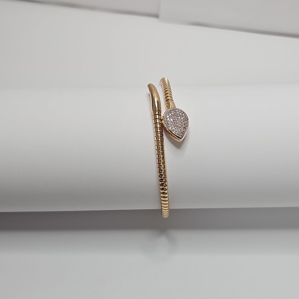 PULSERA CLAVO ORO 14K 13.4 (NUEVO)