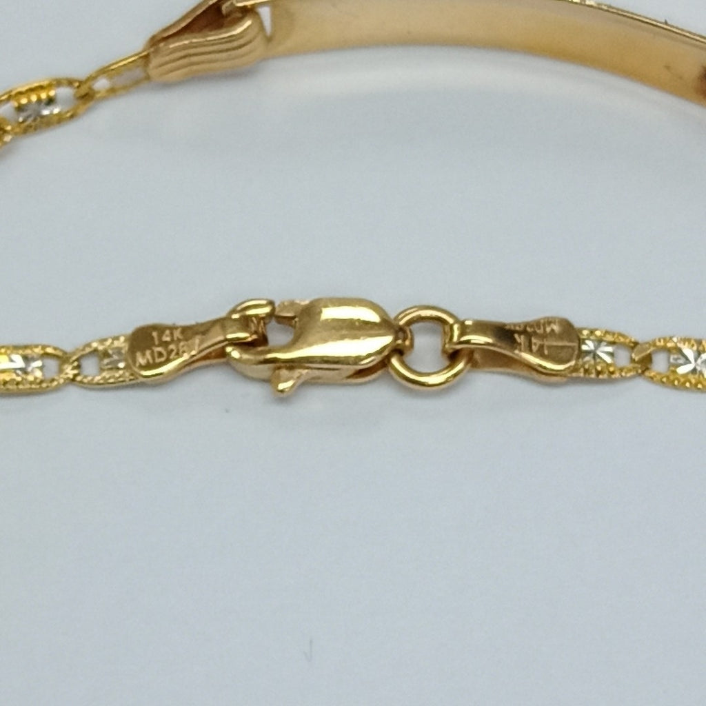 ESCLAVA ORO 14 K 2.6 GRMS (SEMINUEVO)