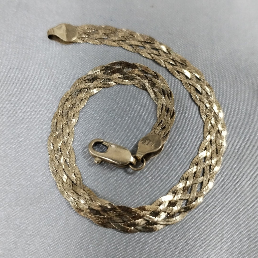 PULSERA ORO 14 K 3,90 GRMS (SEMINUEVO)