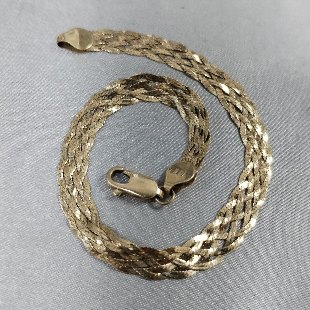 PULSERA ORO 14 K 3,90 GRMS (SEMINUEVO)