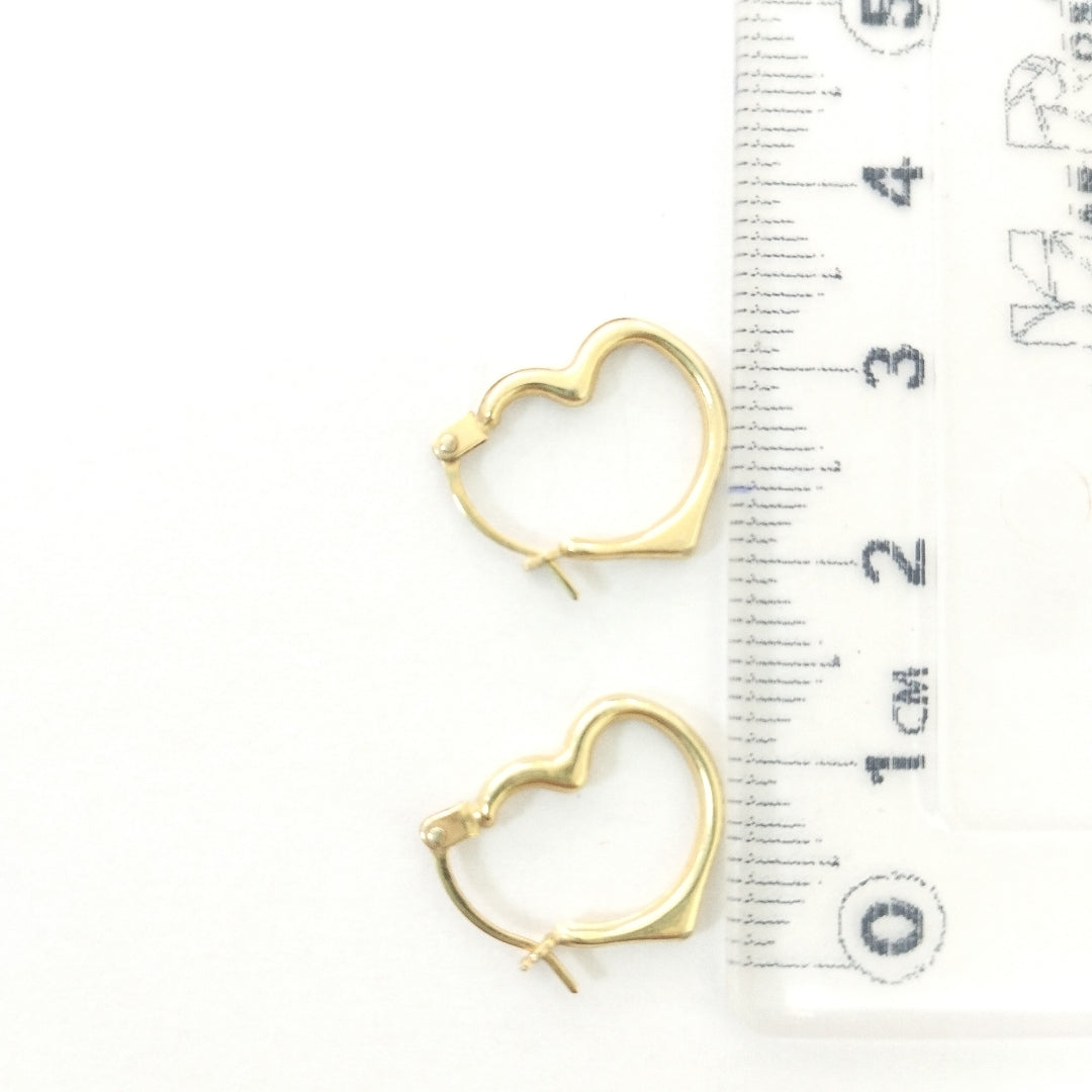ARRACADAS PAR ORO 14 K 0.5 GRMS (SEMINUEVO)