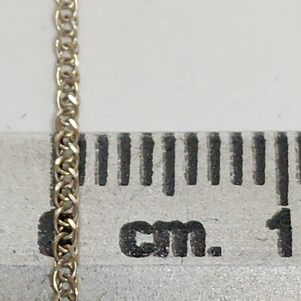 CADENA ORO BLANCO 14 K 1,20 GRMS (SEMINUEVO)