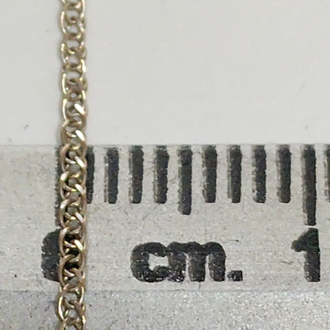 CADENA ORO BLANCO 14 K 1,20 GRMS (SEMINUEVO)