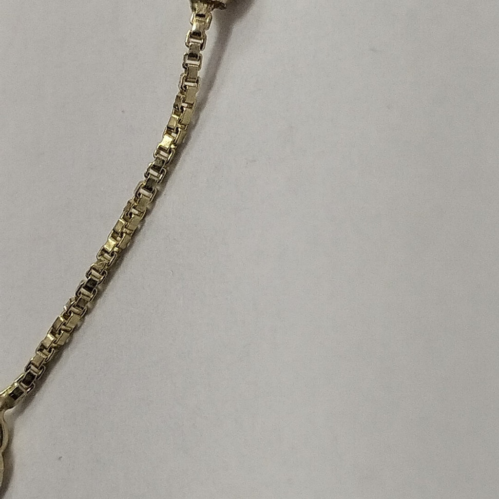 PULSERA ESPECIAL CON BOLITAS 14K 18 CM 1.4 GR (NUEVO)