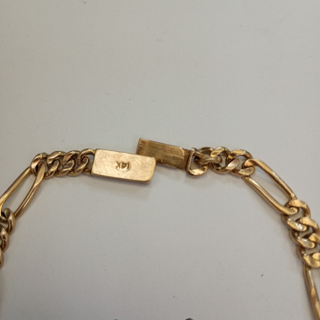 PULSERA ORO 14 K 9.6 GRMS (SEMINUEVO)