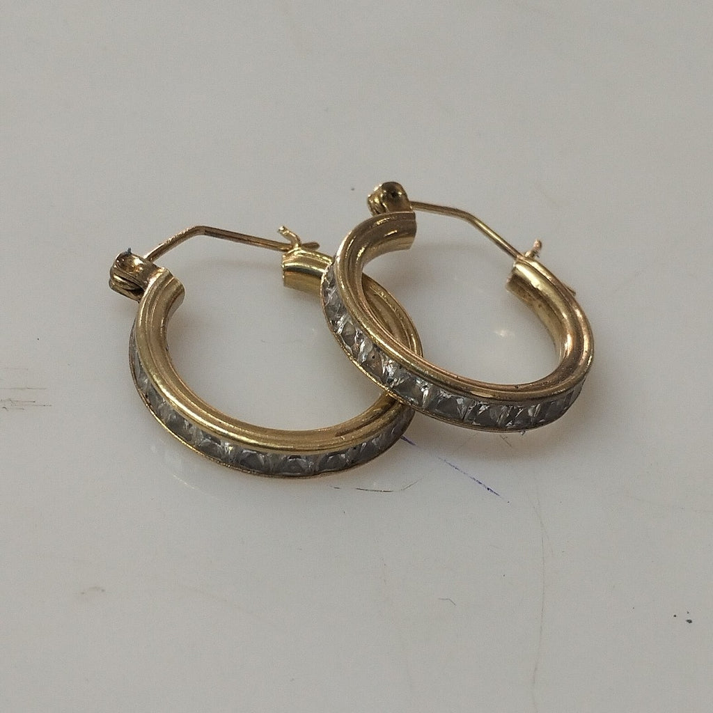 ARRACADAS PAR ORO 10 K 4,80 GRMS (SEMINUEVO)