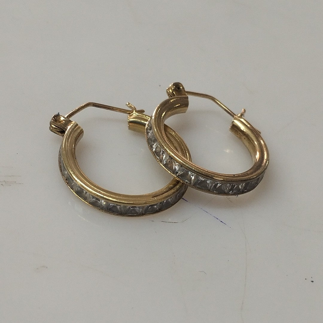ARRACADAS PAR ORO 10 K 4,80 GRMS (SEMINUEVO)