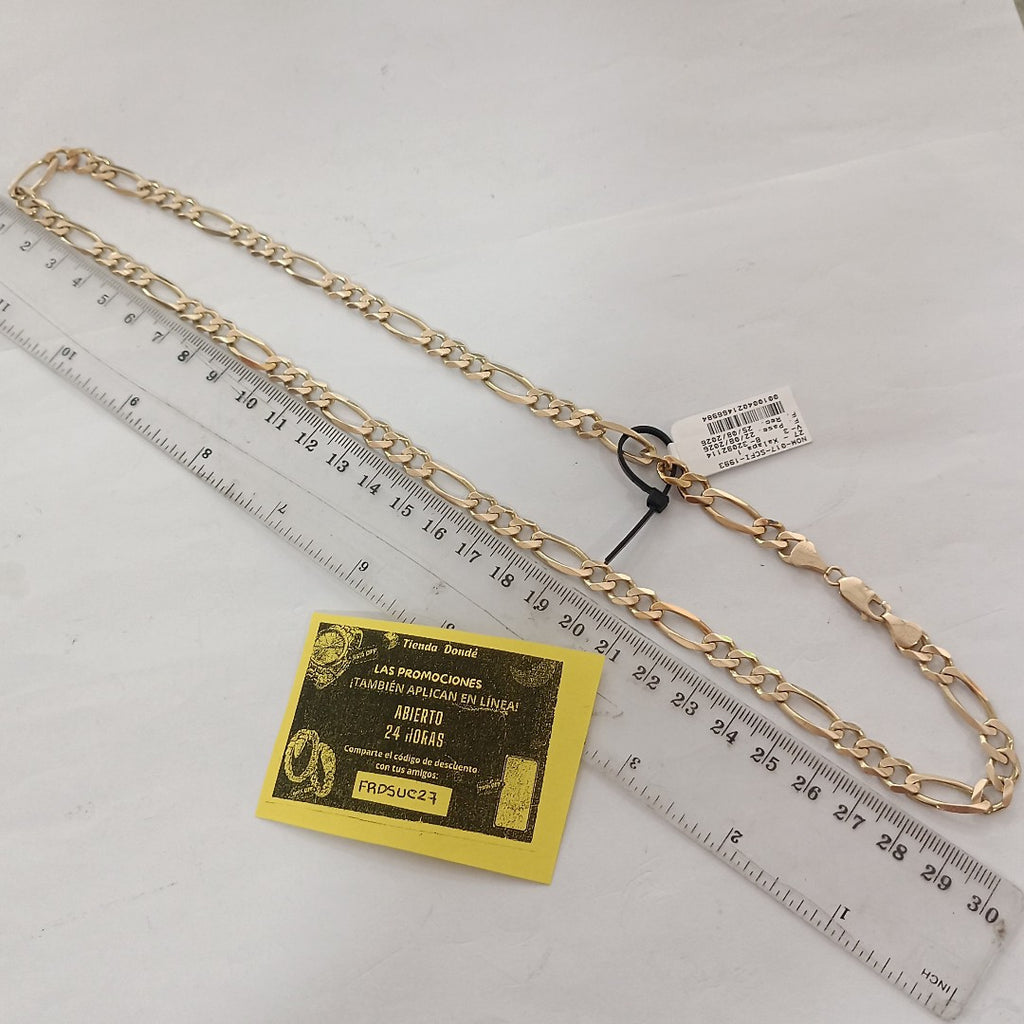 CADENA ORO 14 K 38.6 GRMS (SEMINUEVO)
