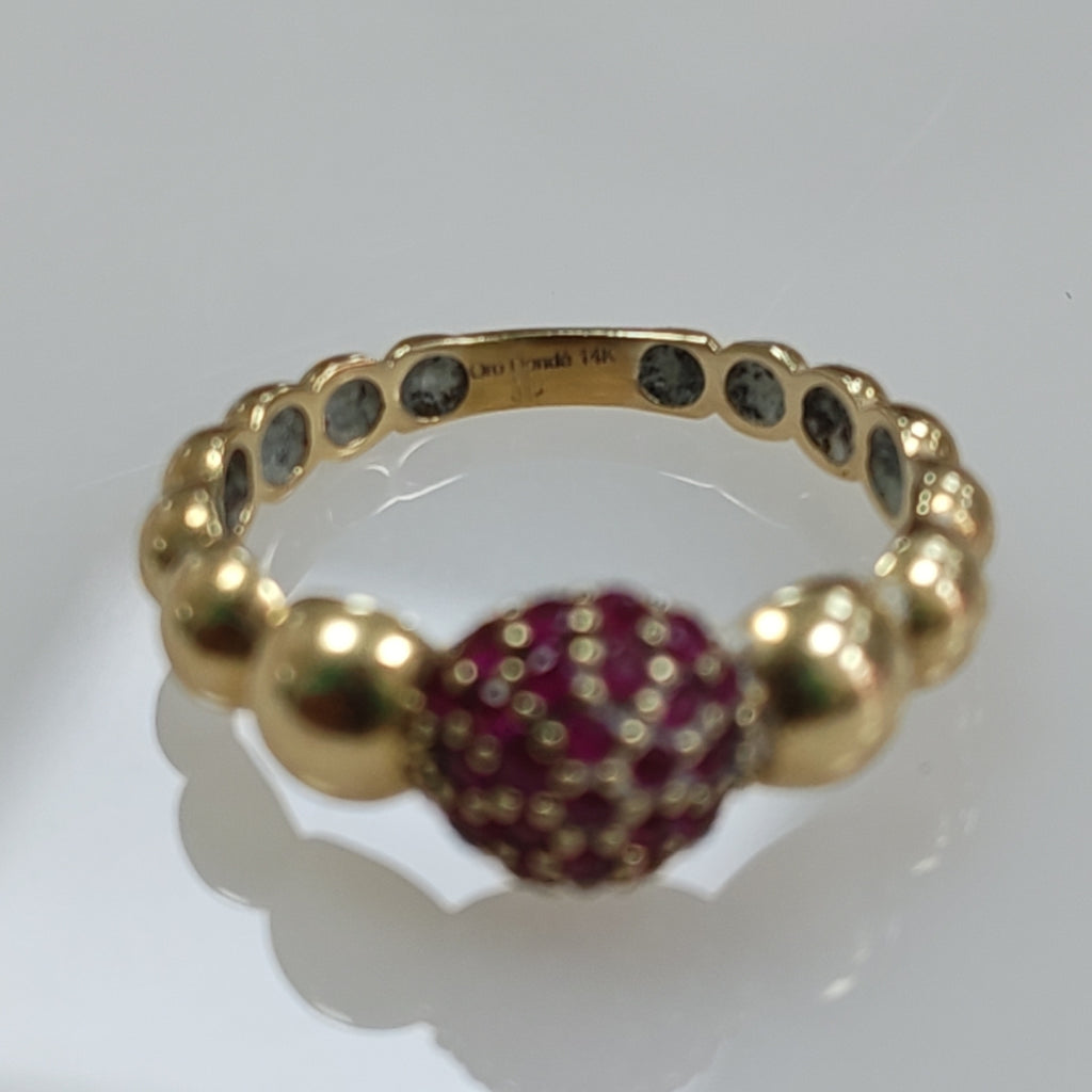 ANILLITO ORO 14 K 2.1 GRMS (SEMINUEVO)