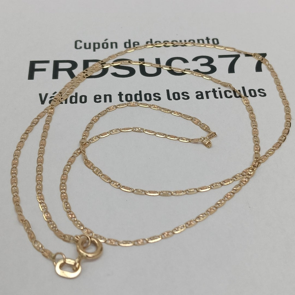 CADENA ORO 14 K 1.7 GRMS (SEMINUEVO)