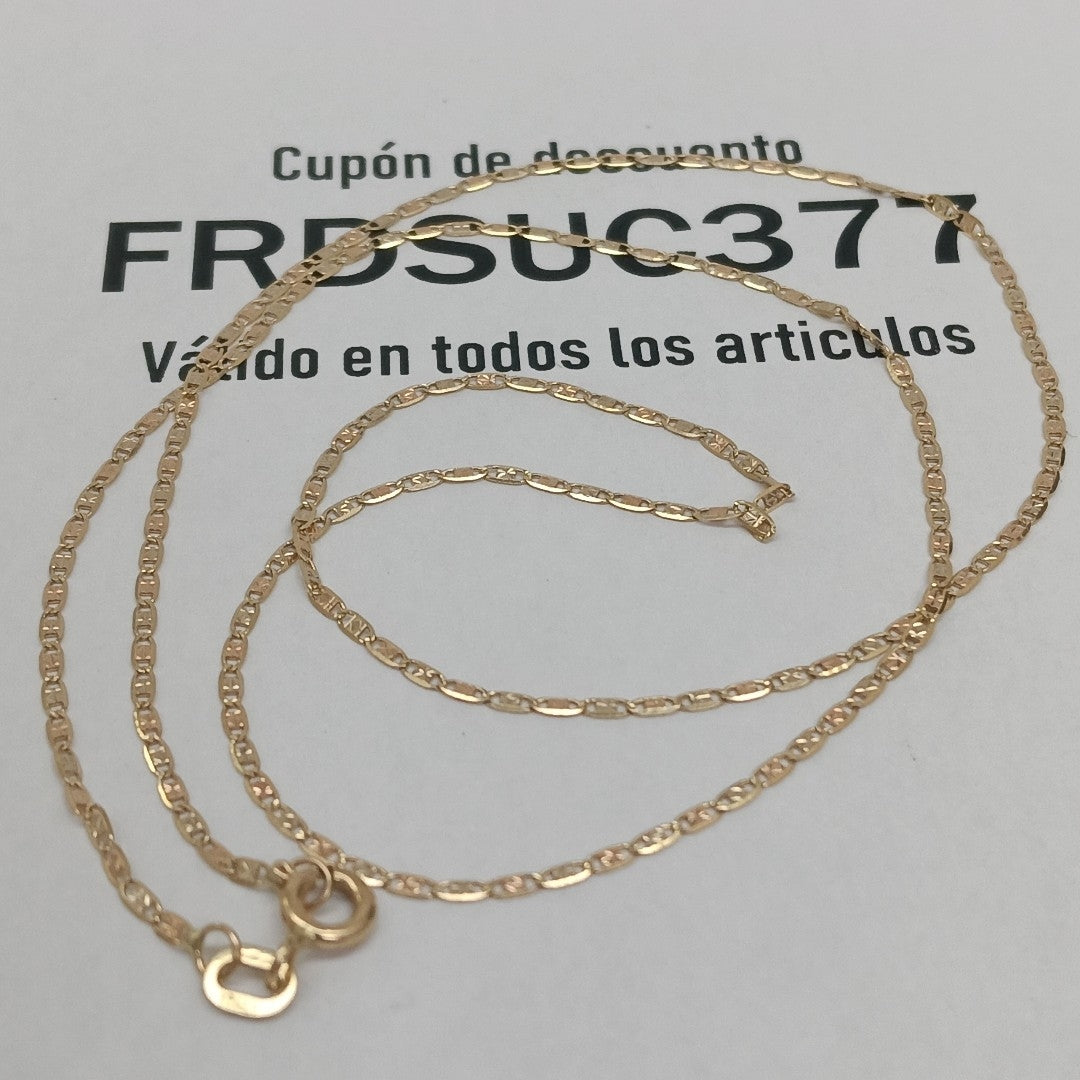 CADENA ORO 14 K 1.7 GRMS (SEMINUEVO)