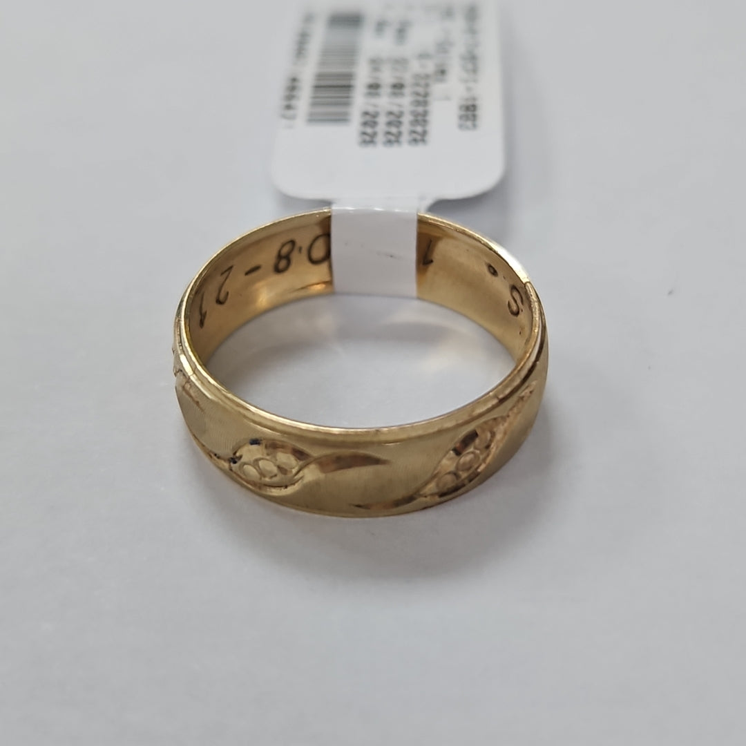 ARGOLLA ORO 10 K 1.9 GRMS (SEMINUEVO)