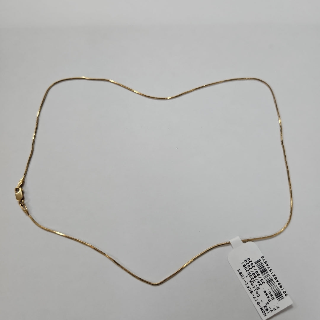 CADENA ORO 14 K 2,70 GRMS (SEMINUEVO)