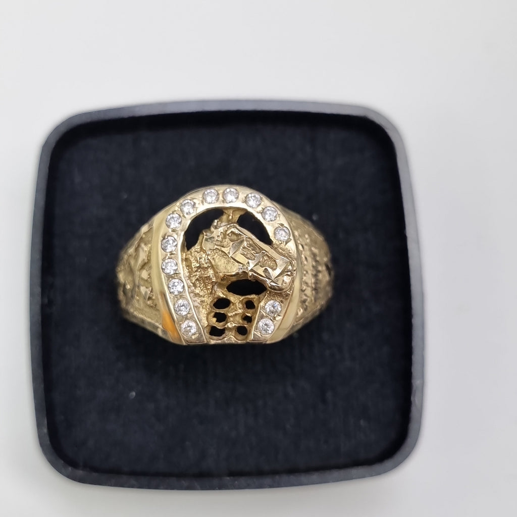 ANILLO ORO 10 K 4.3 GRMS (SEMINUEVO)