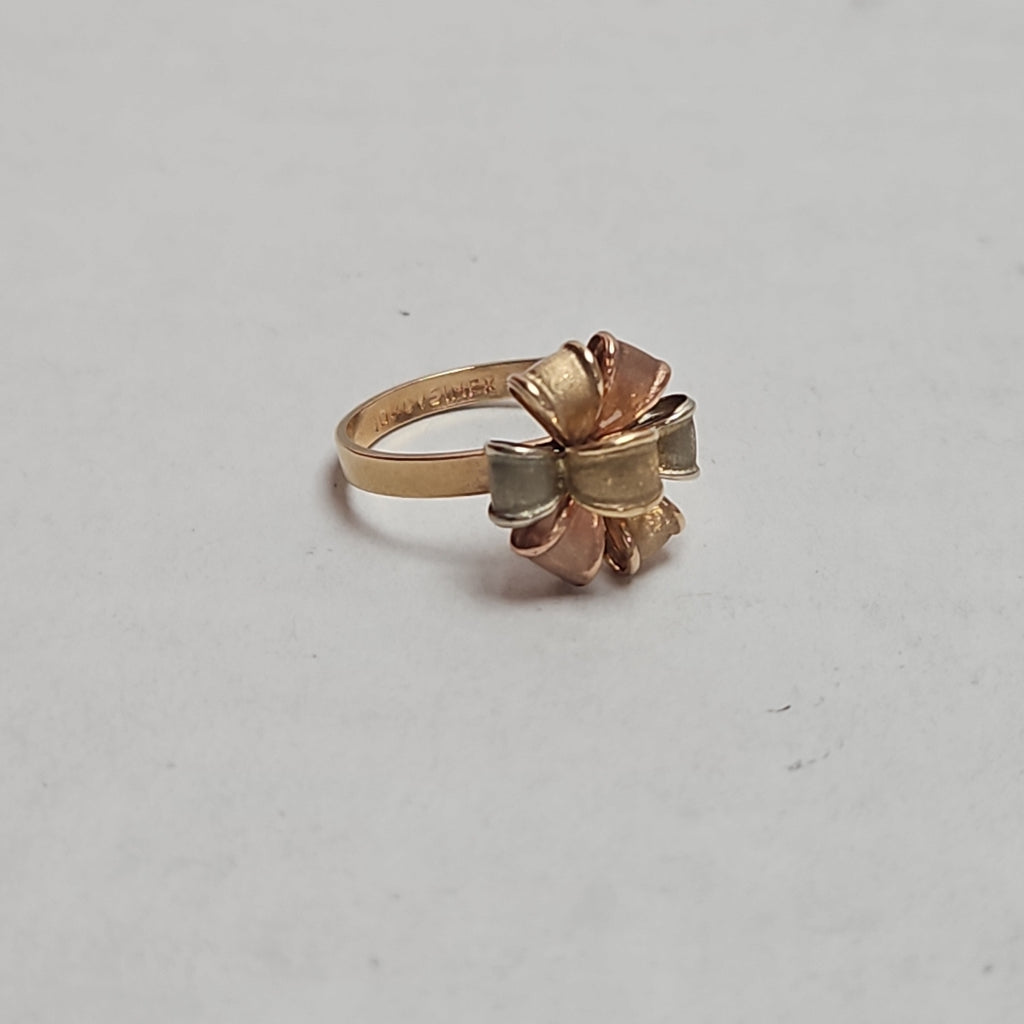ANILLITO ORO, ORO COMBINADO 10 K 2.3 GRMS (SEMINUEVO)