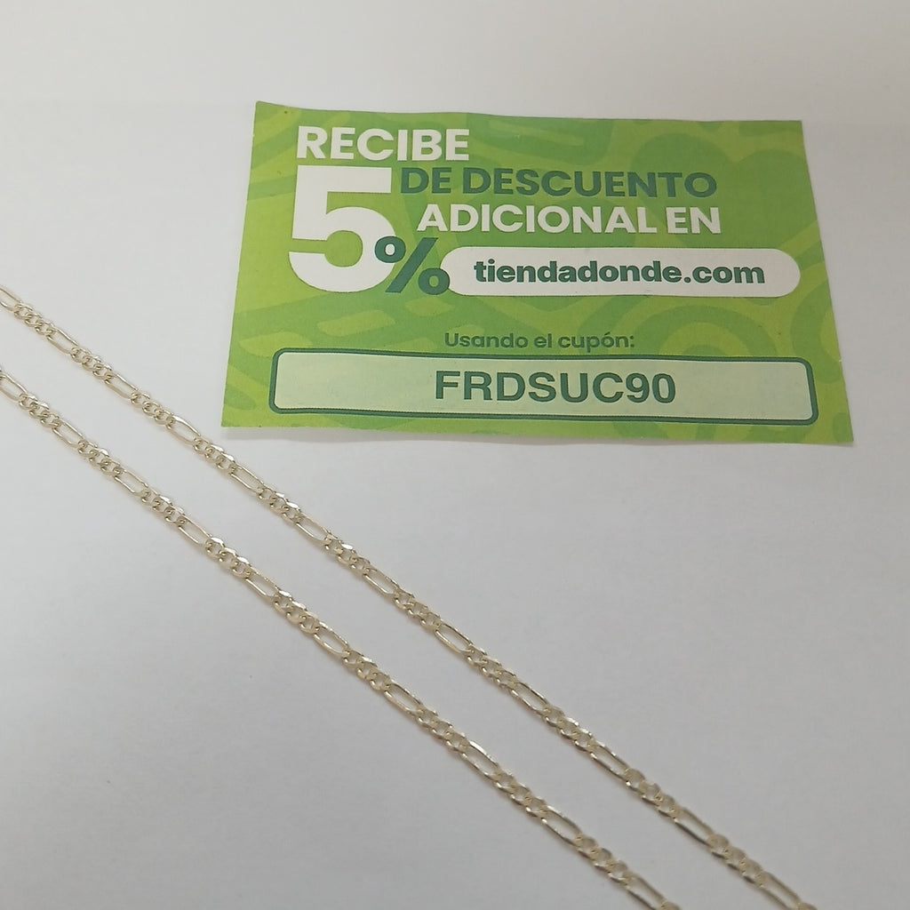 CADENA 3X1 10K 60 CM 4.6 GR (NUEVO)