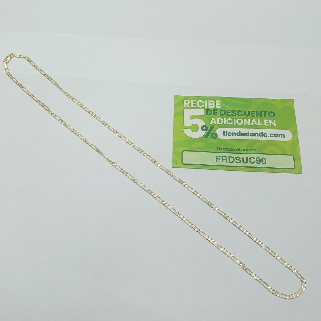 CADENA 3X1 10K 55 CM 4.2 GR (NUEVO)