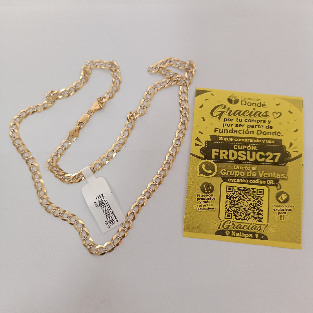 CADENA ESLABONES 14K 60 CM 16.9 GR (NUEVO)