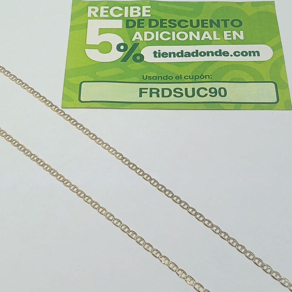 CADENA MARINERO 10K 60 CM 3 GR (NUEVO)