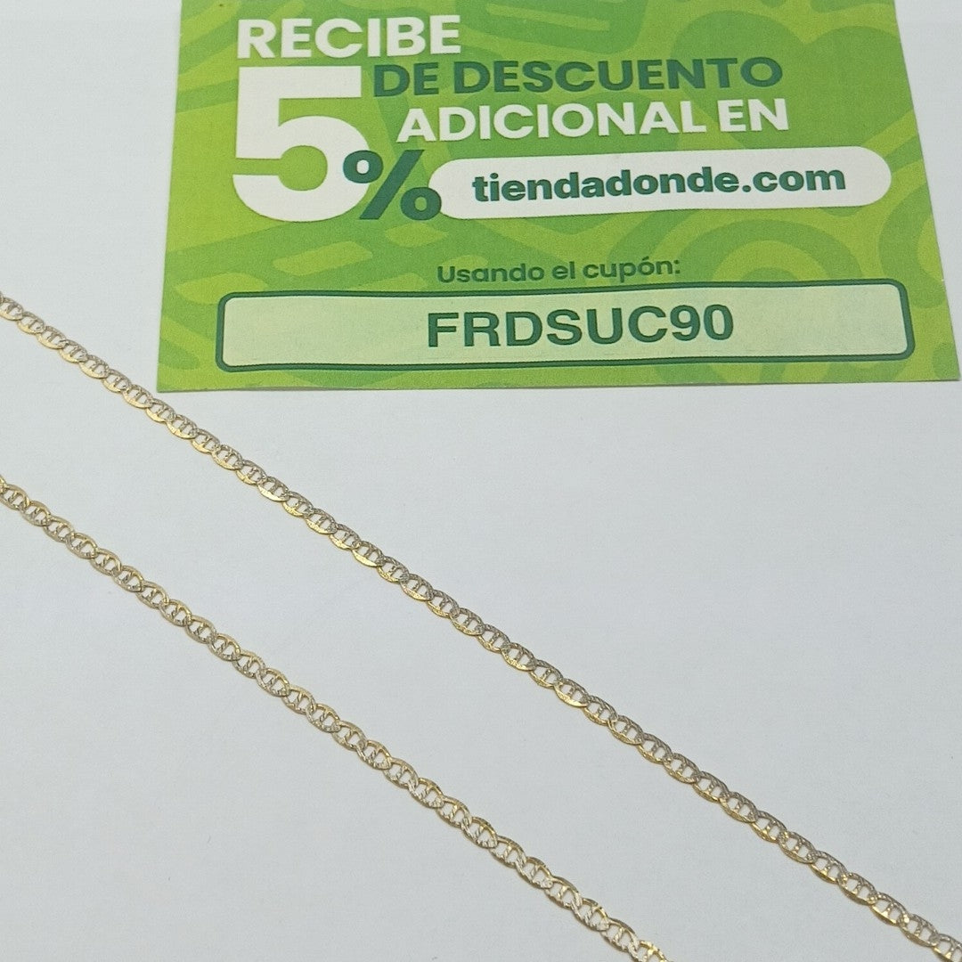 CADENA MARINERO 10K 55 CM 2.8 GR (NUEVO)