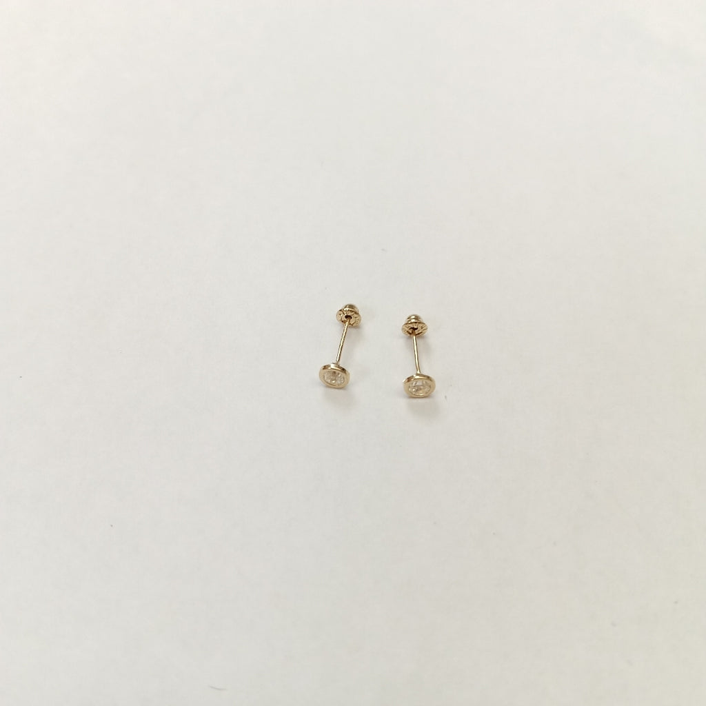 BROQUELES BROQUEL C CIRCONIA 14K 0.1501 GR (NUEVO)
