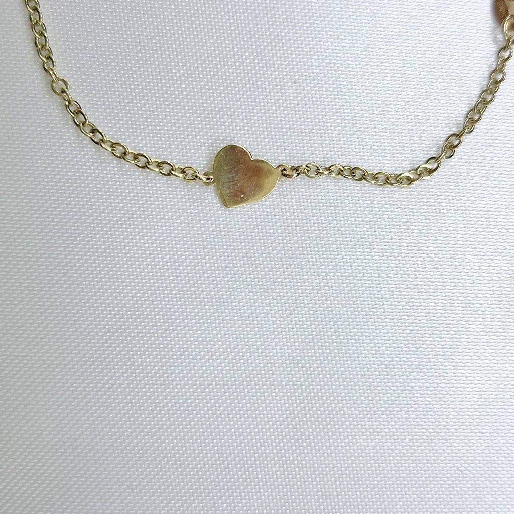 PULSERA ESPECIAL C FIGURAS 14K 18 CM 1.8 GR (NUEVO)