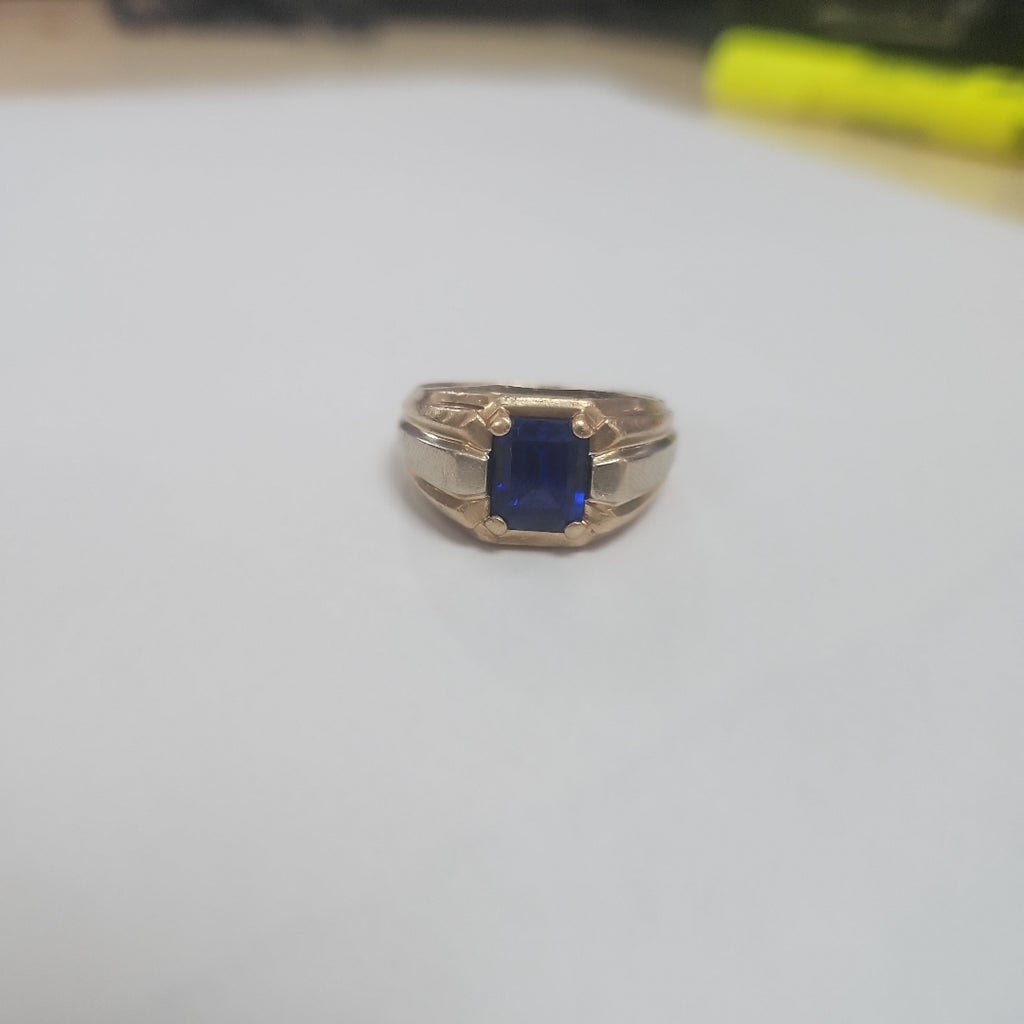 ANILLO ORO, RODIADO 10 K 10.1 GRMS (SEMINUEVO)