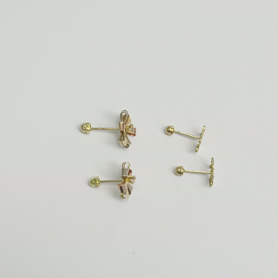 BROQUELES PAR ORO 10 K 0.6 GRMS (SEMINUEVO)