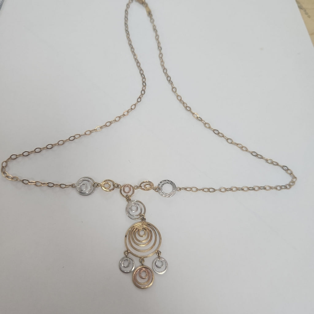 GARGANTILLA ORO,RODIADO 14 K 4,40 GRMS (SEMINUEVO)