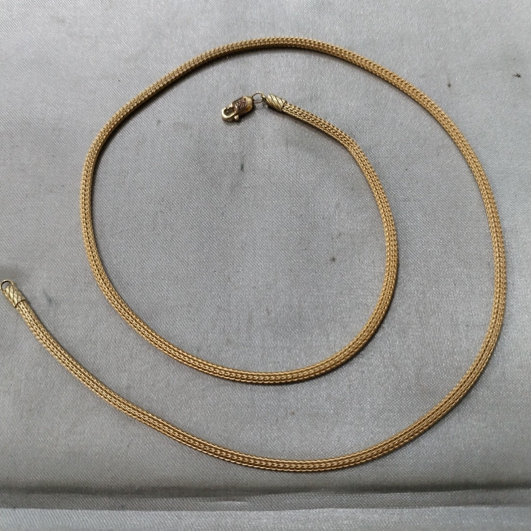 GARGANTILLA ORO 14 K 5,70 GRMS (SEMINUEVO)