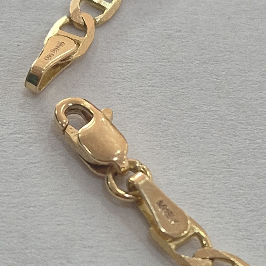 PULSERA TEJIDO GUCHI 3.3G 21 CM (NUEVO)