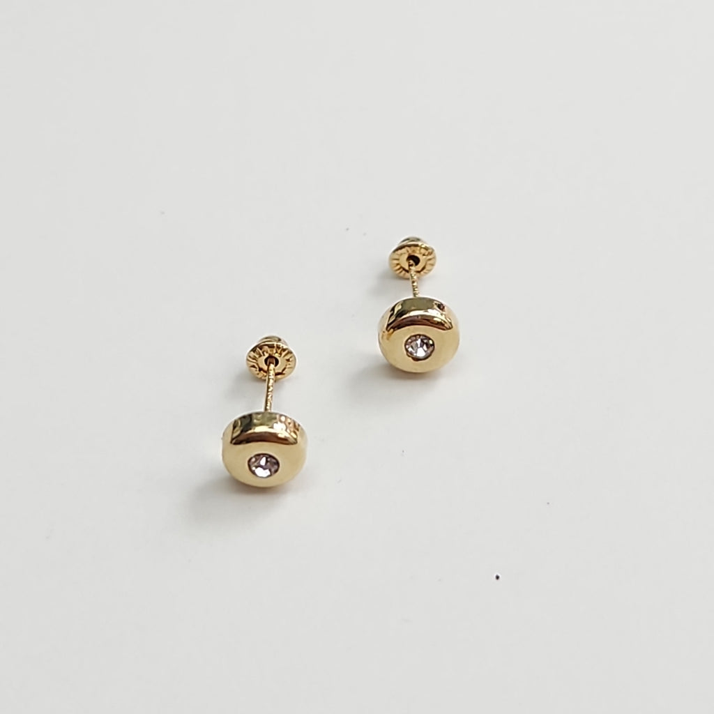 BROQUELES BROQUEL C CIRCONIA 14K 0.27 GR (NUEVO)