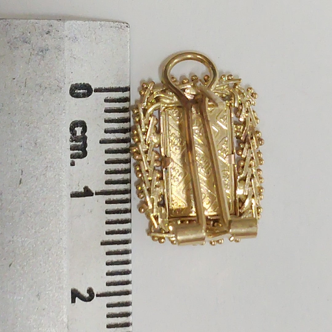 ARETES PAR ORO 10 K 4.5 GRMS (SEMINUEVO)