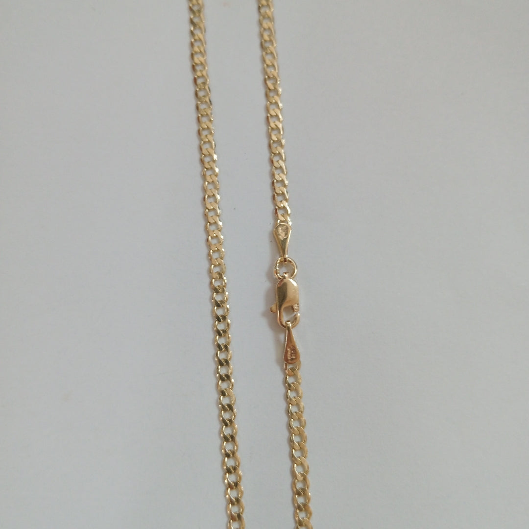 CADENA BARBADA 14K 55 CM 5.1 GR (NUEVO)