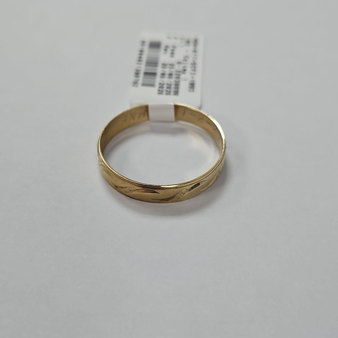 ARGOLLA ORO 10 K 1.6 GRMS (SEMINUEVO)