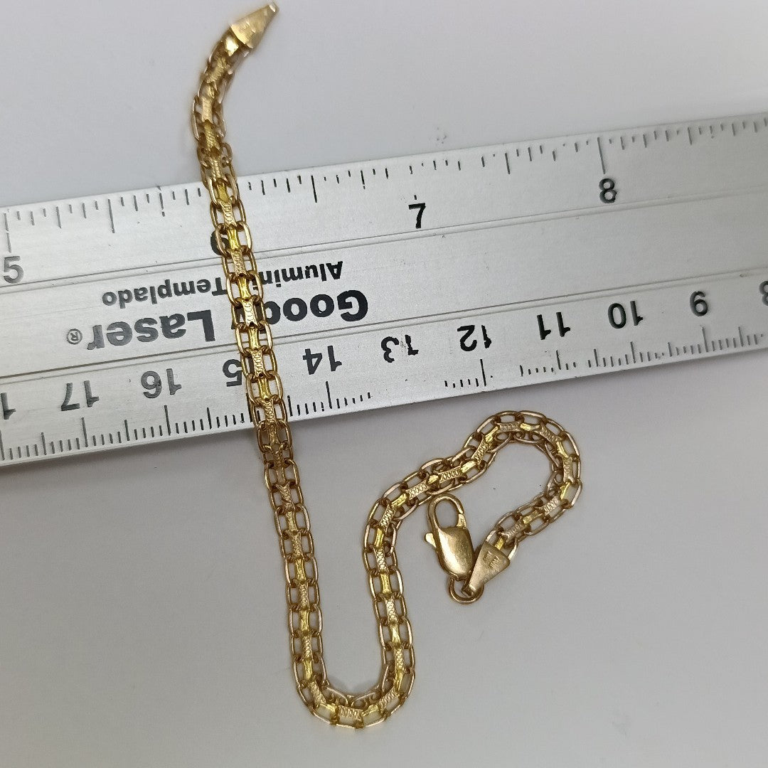 PULSERA ORO 14 K 5.5 GRMS (SEMINUEVO)