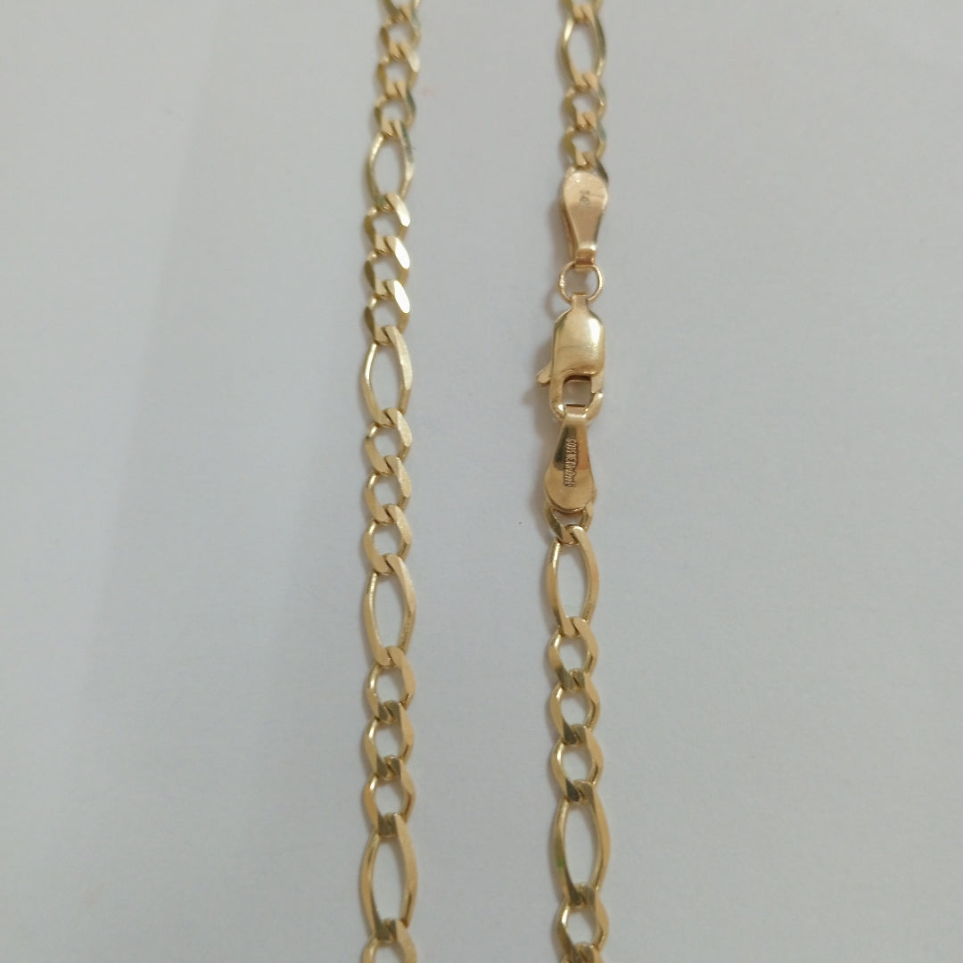 CADENA 3X1 14K 60 CM 8.8 GR (NUEVO)
