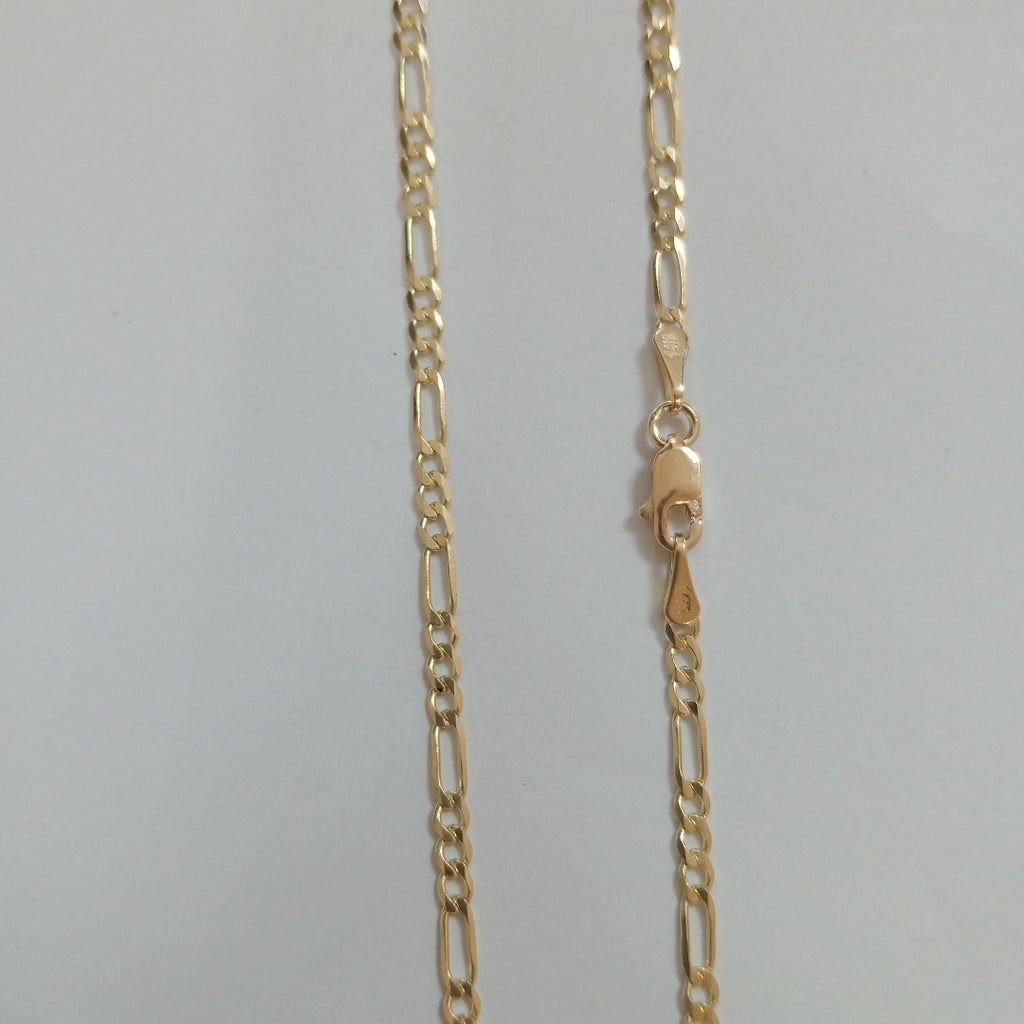 CADENA 3X1 14K 60 CM 5.4 GR (NUEVO)