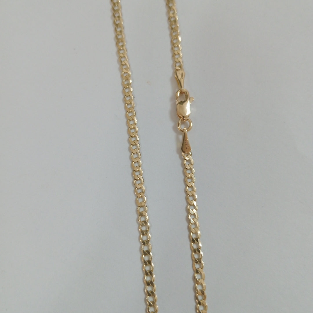 CADENA BARBADA 14K 55 CM 5.1 GR (NUEVO)