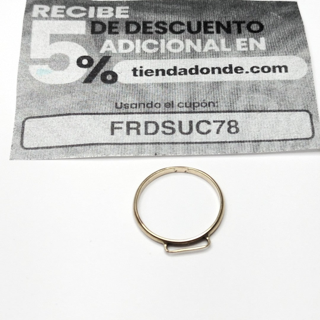ANILLITO ORO 14 K 1.2 GRMS (SEMINUEVO)