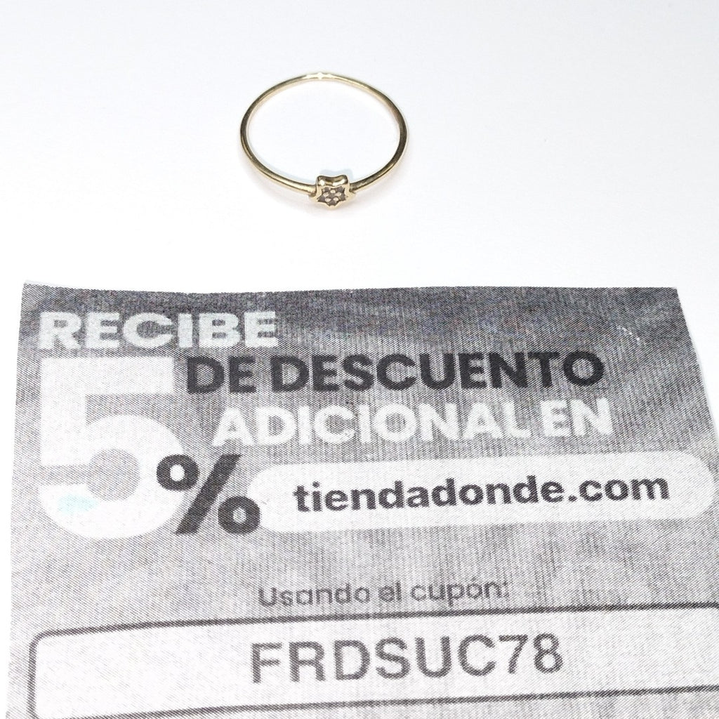 ANILLITO ORO 10 K 0.6 GRMS (SEMINUEVO)
