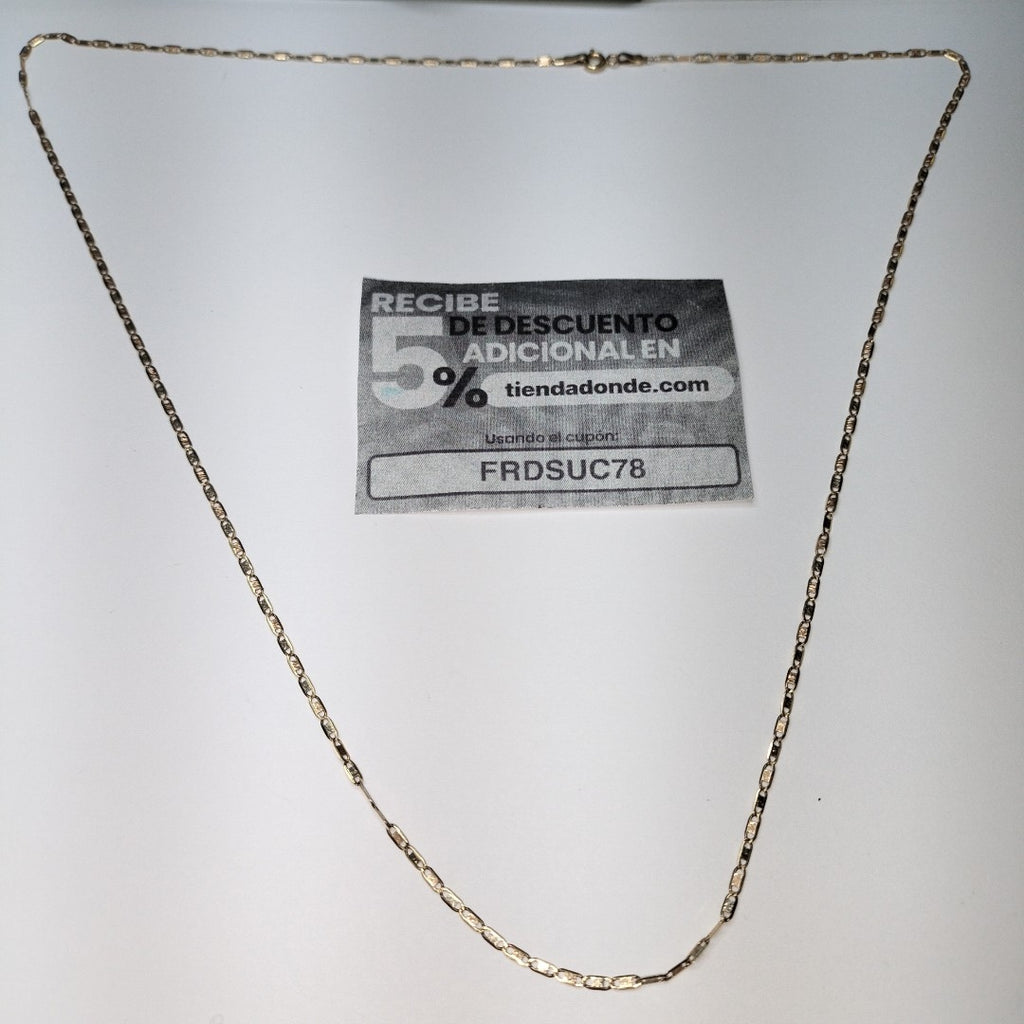 CADENA ORO 14 K 3.5 GRMS (SEMINUEVO)