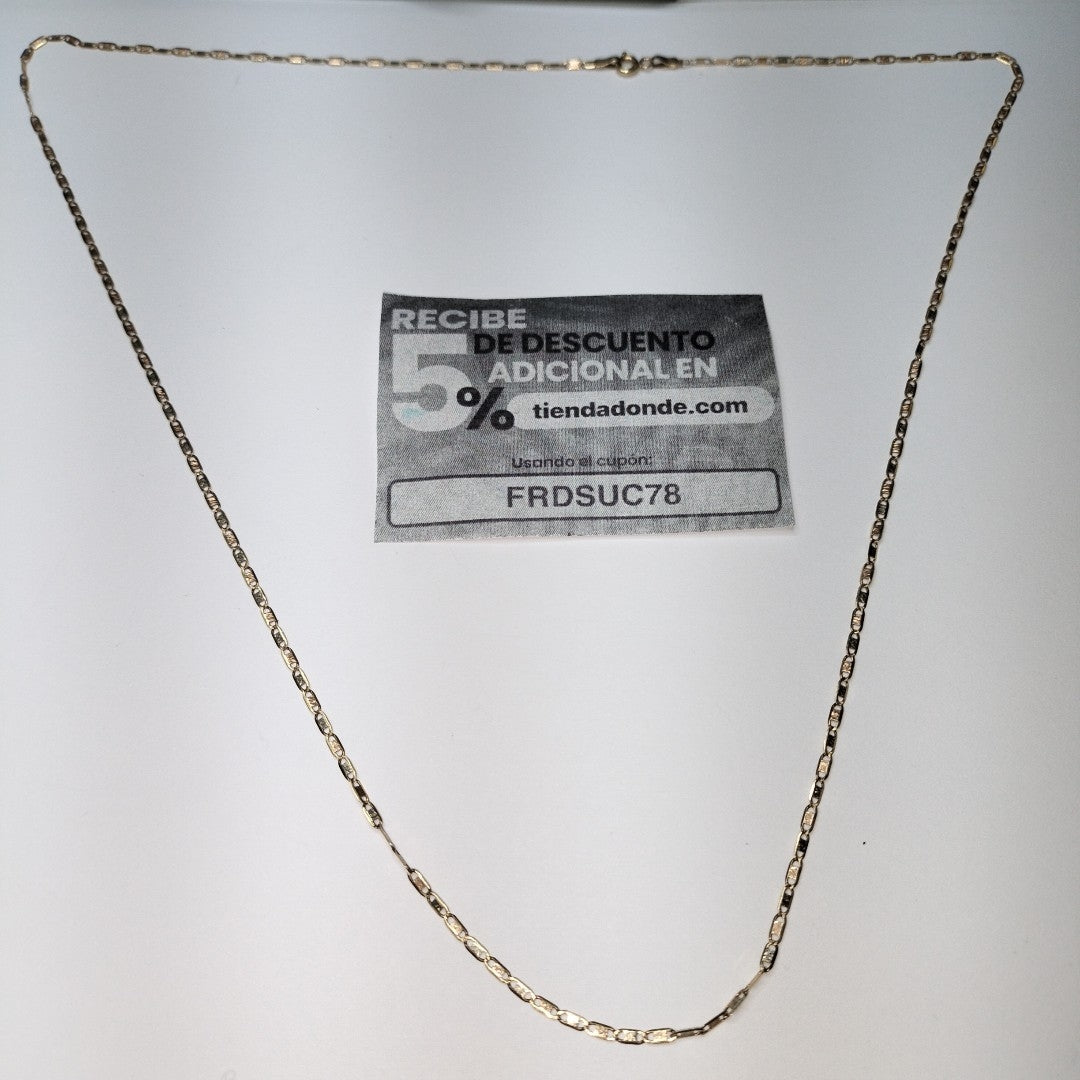 CADENA ORO 14 K 3.5 GRMS (SEMINUEVO)
