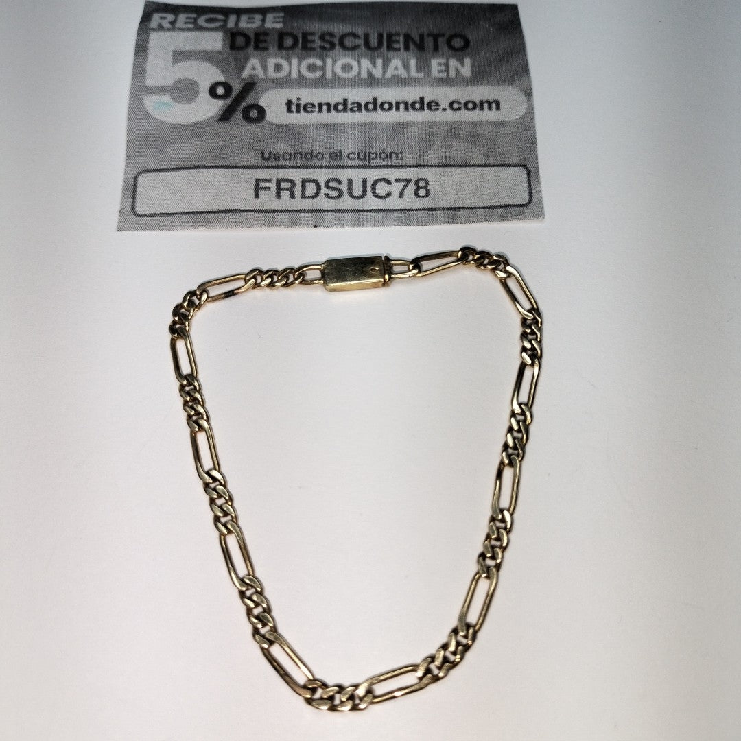PULSERA ORO 14 K 5.8 GRMS (SEMINUEVO)