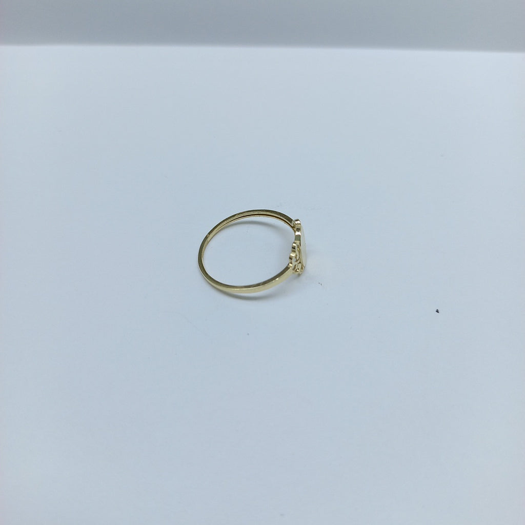 ANILLOS ANILLITO 10K TALLA 8 1 GR (NUEVO)