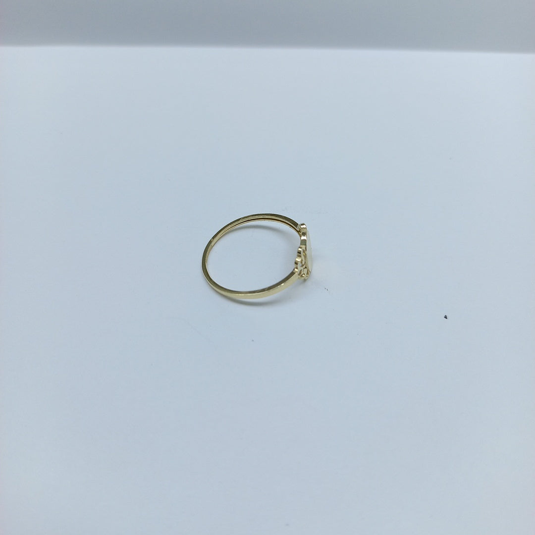 ANILLOS ANILLITO 10K TALLA 8 1 GR (NUEVO)