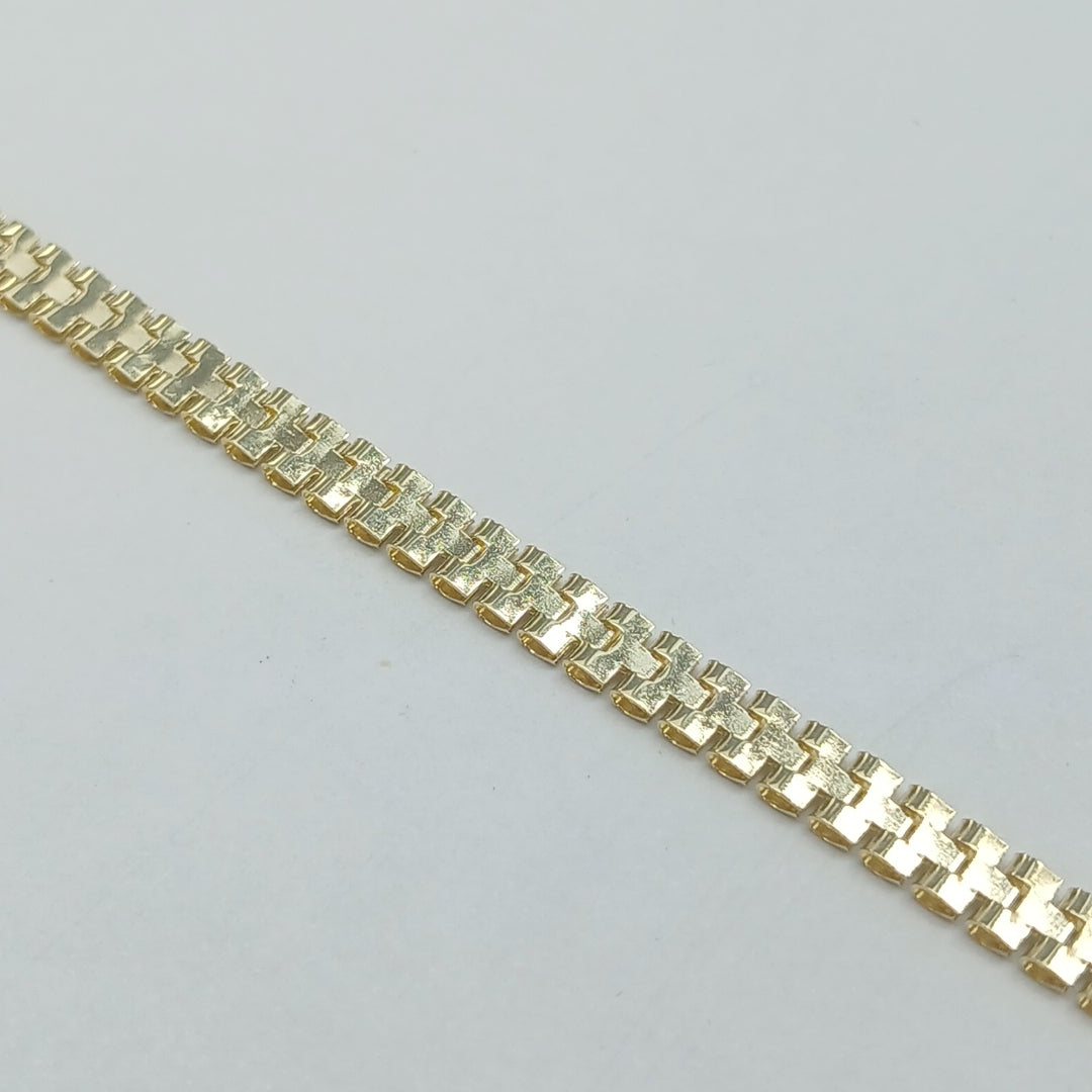 PULSERA ESPECIAL 14K 18 CM 4 GR (NUEVO)