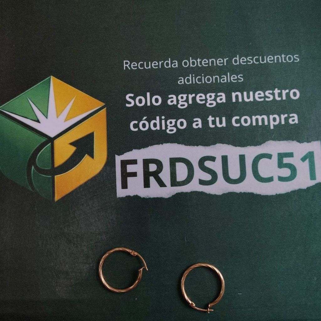 ARRACADAS PAR ORO 10 K 2,30 GRMS (SEMINUEVO)