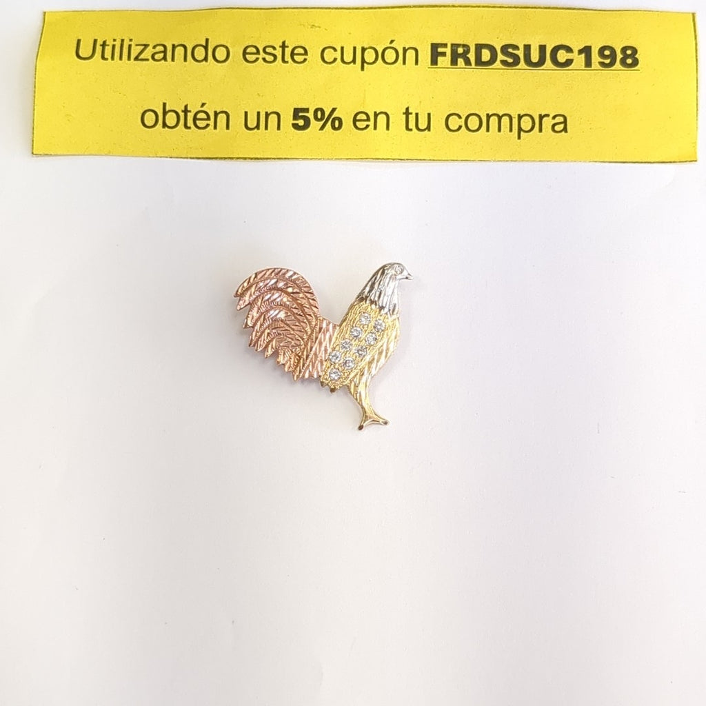 DIJE ORO COMBINADO 10 K 4,40 GRMS (SEMINUEVO)